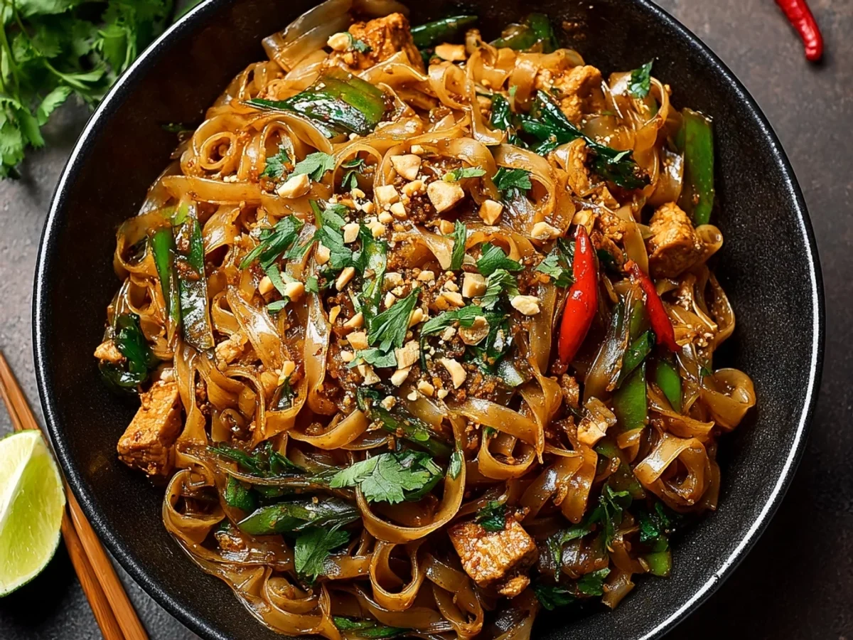 Spicy Thai Street-Style Noodles: A Home Kitchen Adventure - Image 1