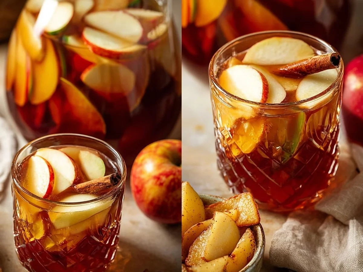 Sweet Caramel Apple Cider Sangria for Fall Nights - Image 2
