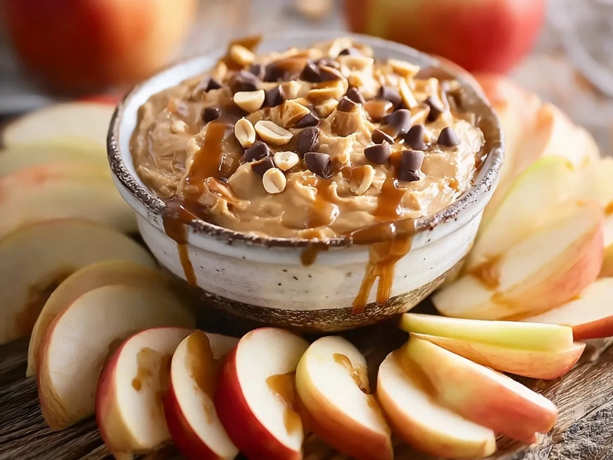 Sweet & Salty Snickers Caramel Apple Dip - Image 2