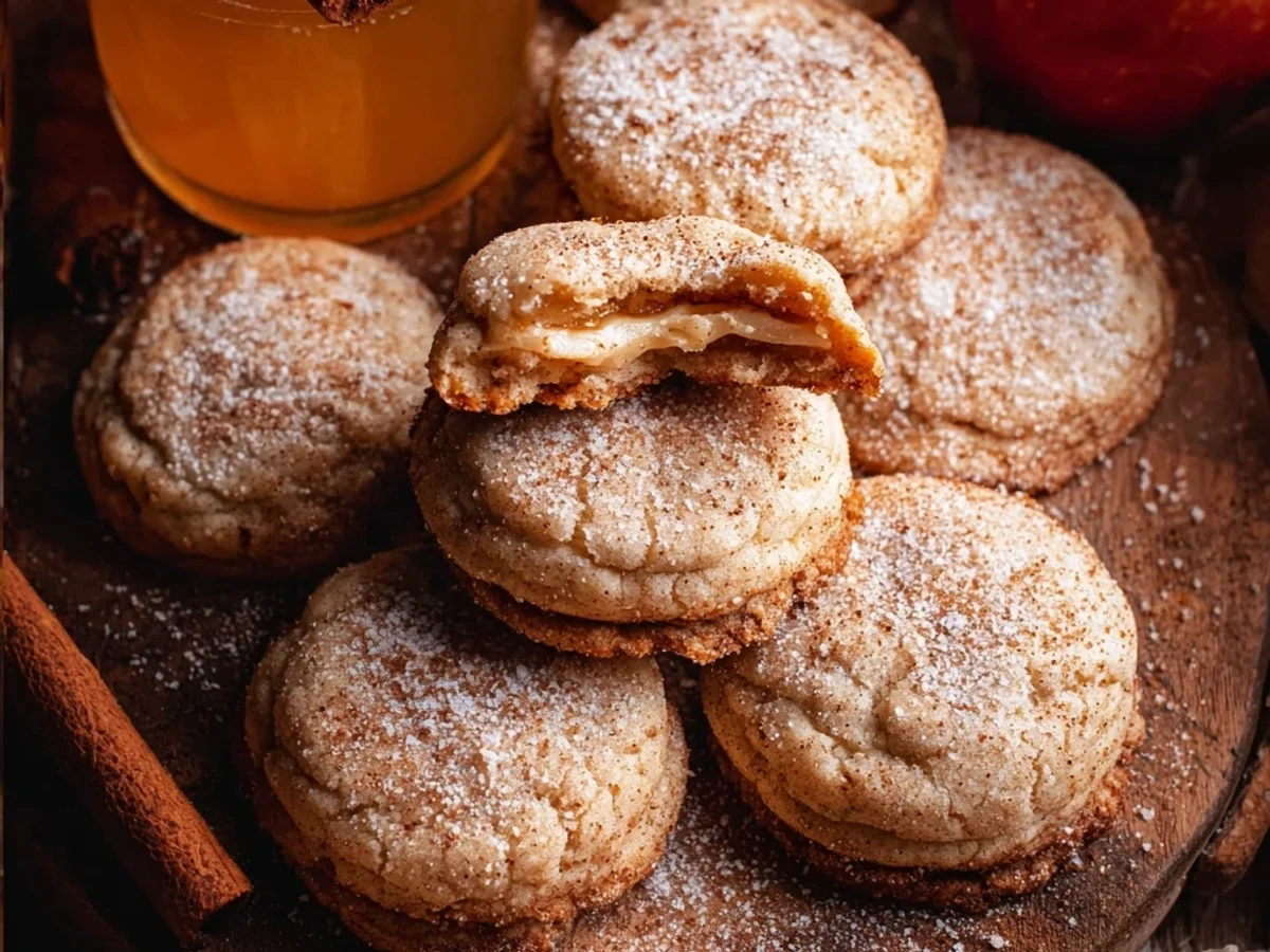 Tangy Apple Cider Cheesecake Cookies: Fall Flavor Bites - Image 1