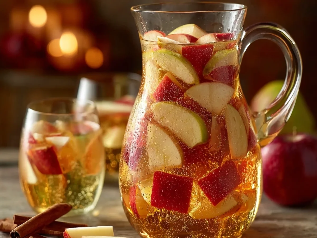 Tangy Apple Cider Sangria Recipe for Fall Gatherings - Image 1