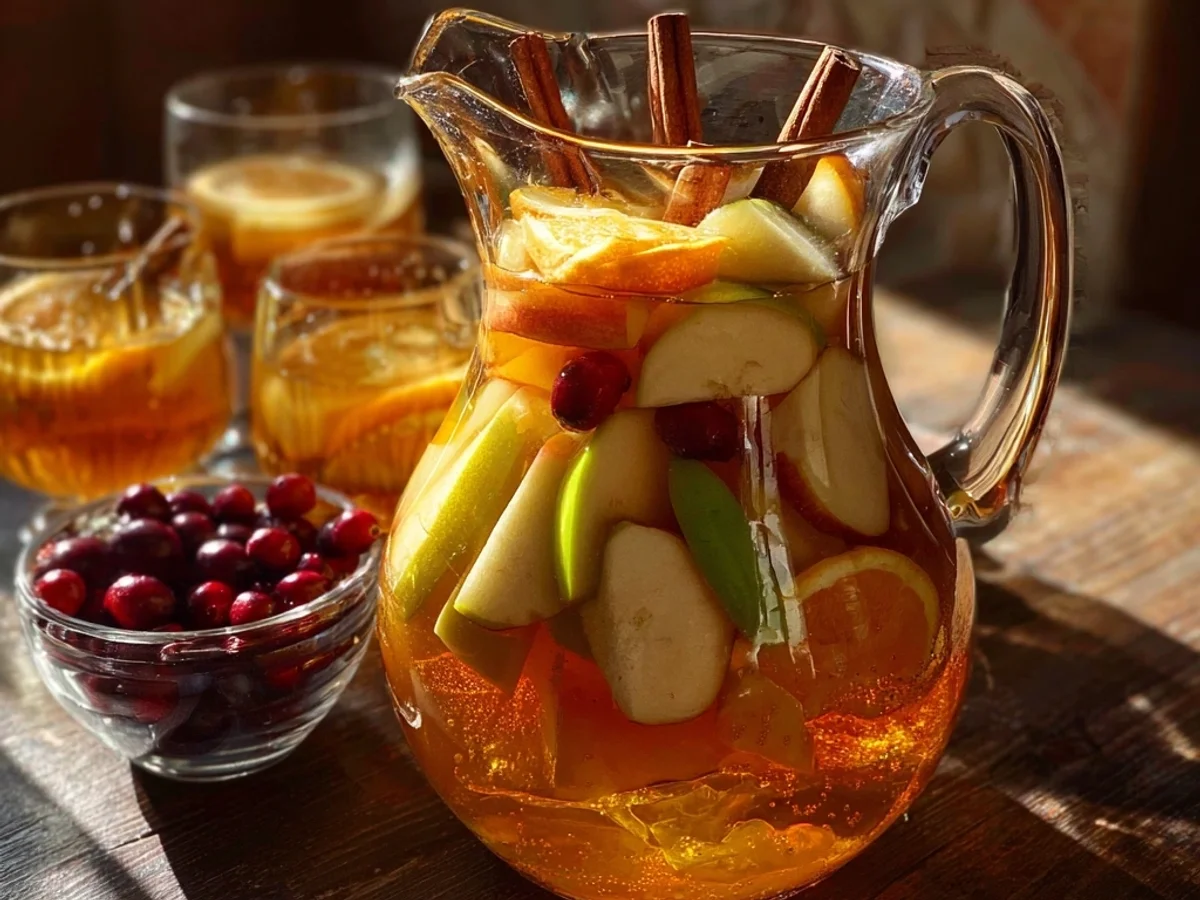 Tangy Apple Cider Sangria Recipe for Fall Gatherings - Image 2