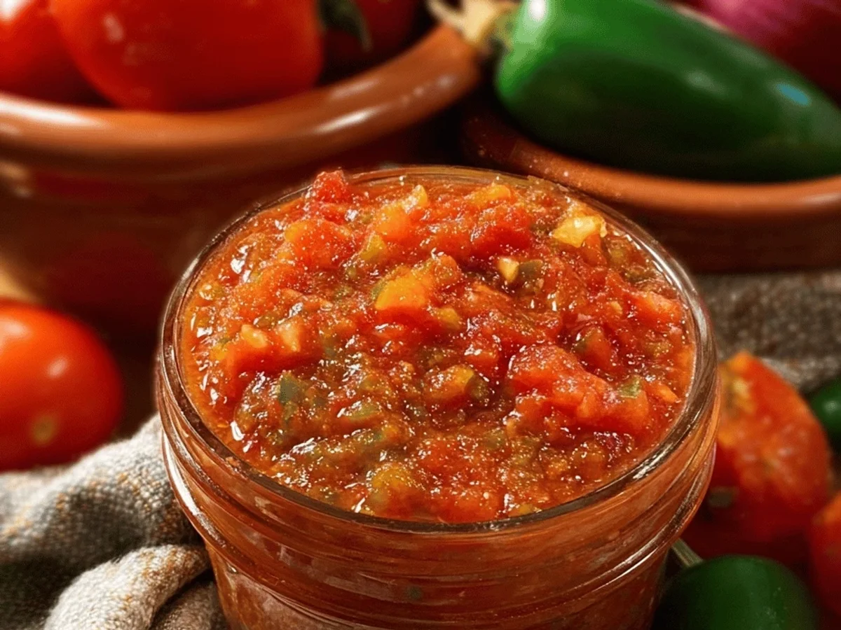 Tangy Canned Salsa Recipe: Easy Homemade Flavor - Image 2