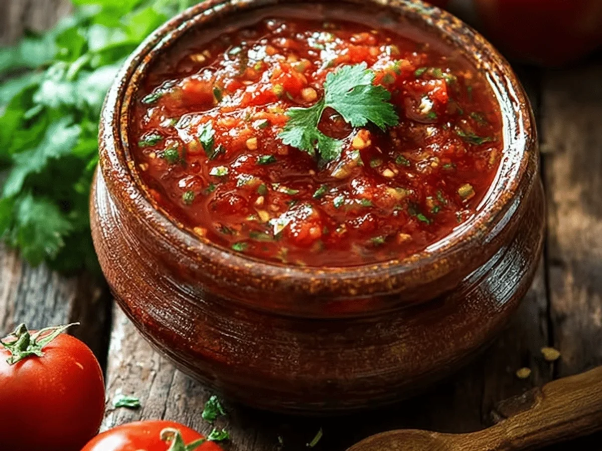 Tangy Canned Salsa with Fresh Tomatoes: Batch for Later - Image 1