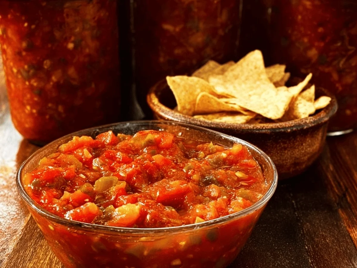 Tangy Canning Zesty Salsa: My Summer Pantry Secret - Image 1