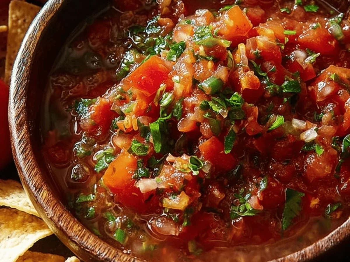 Tangy Fresh Homemade Salsa Recipe - Image 2