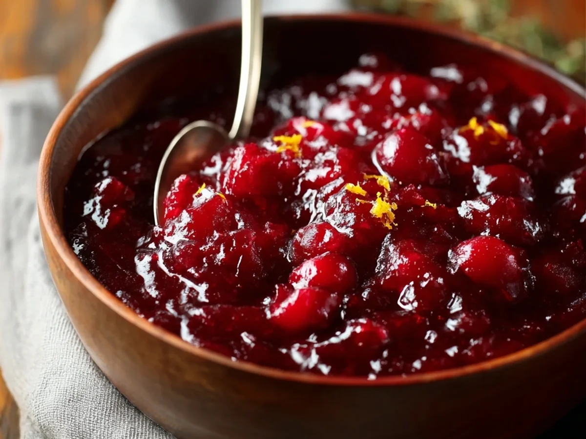 Tangy Homemade Cranberry Sauce: My Holiday Must-Have - Image 1