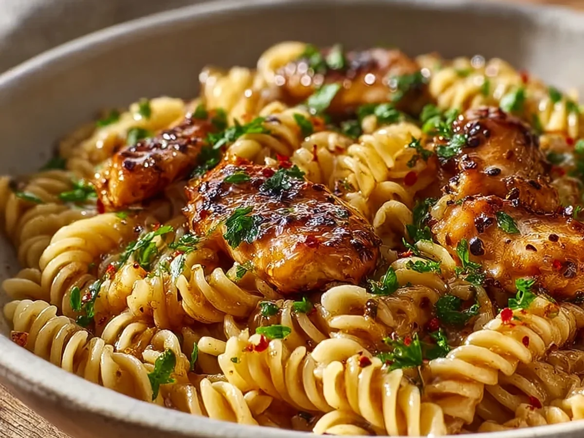 Tangy Honey Pepper Chicken Pasta: A Weeknight Comfort - Image 2