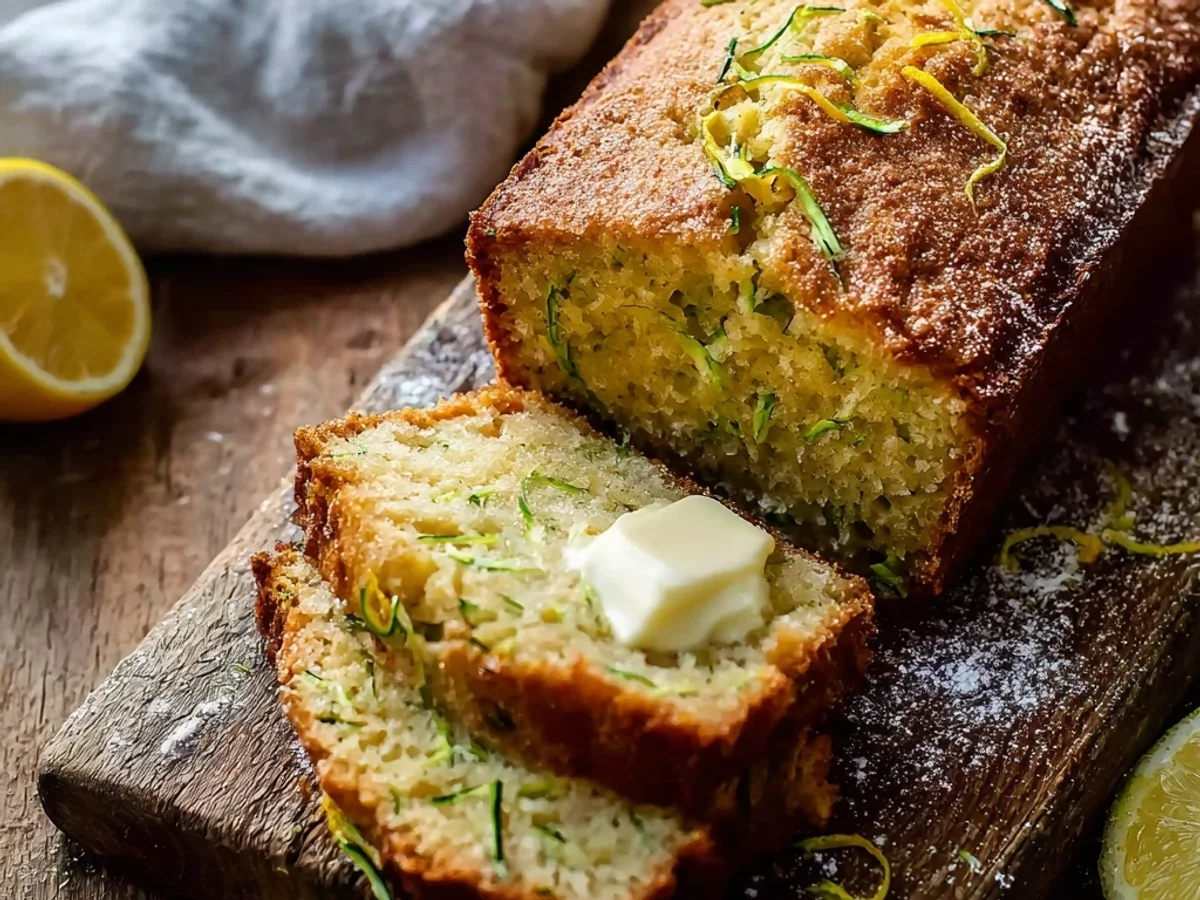 Tangy Lemon Zucchini Bread: My Garden Favorite Quick Bread - Image 1