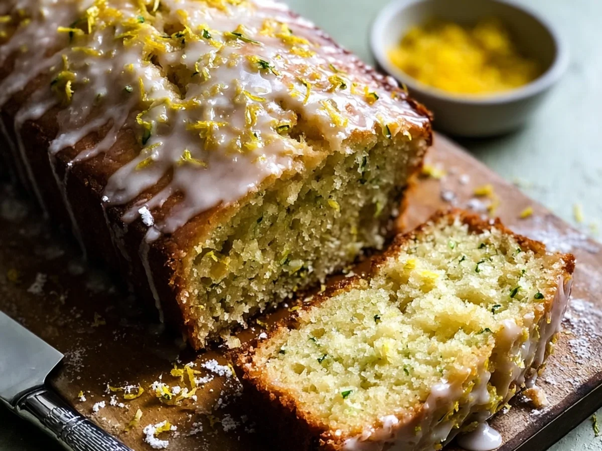 Tangy Lemon Zucchini Bread: So Moist, So Good - Image 1
