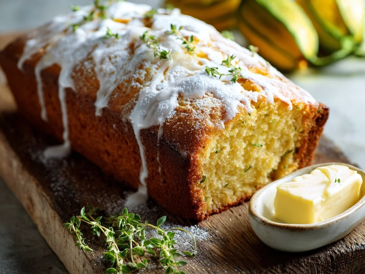 Tangy Lemon Zucchini Loaf: Easy Baking Recipe - Image 1
