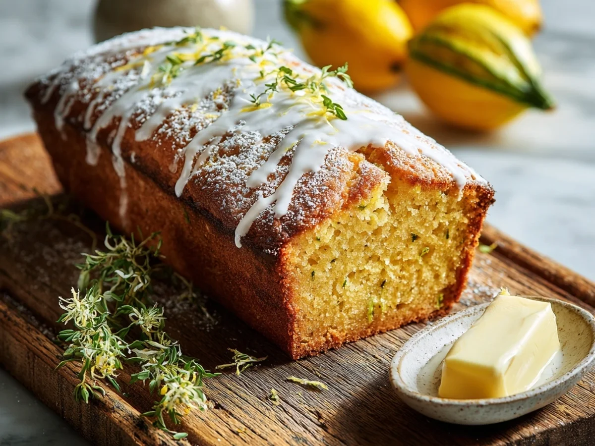 Tangy Lemon Zucchini Loaf: Easy Baking Recipe - Image 2