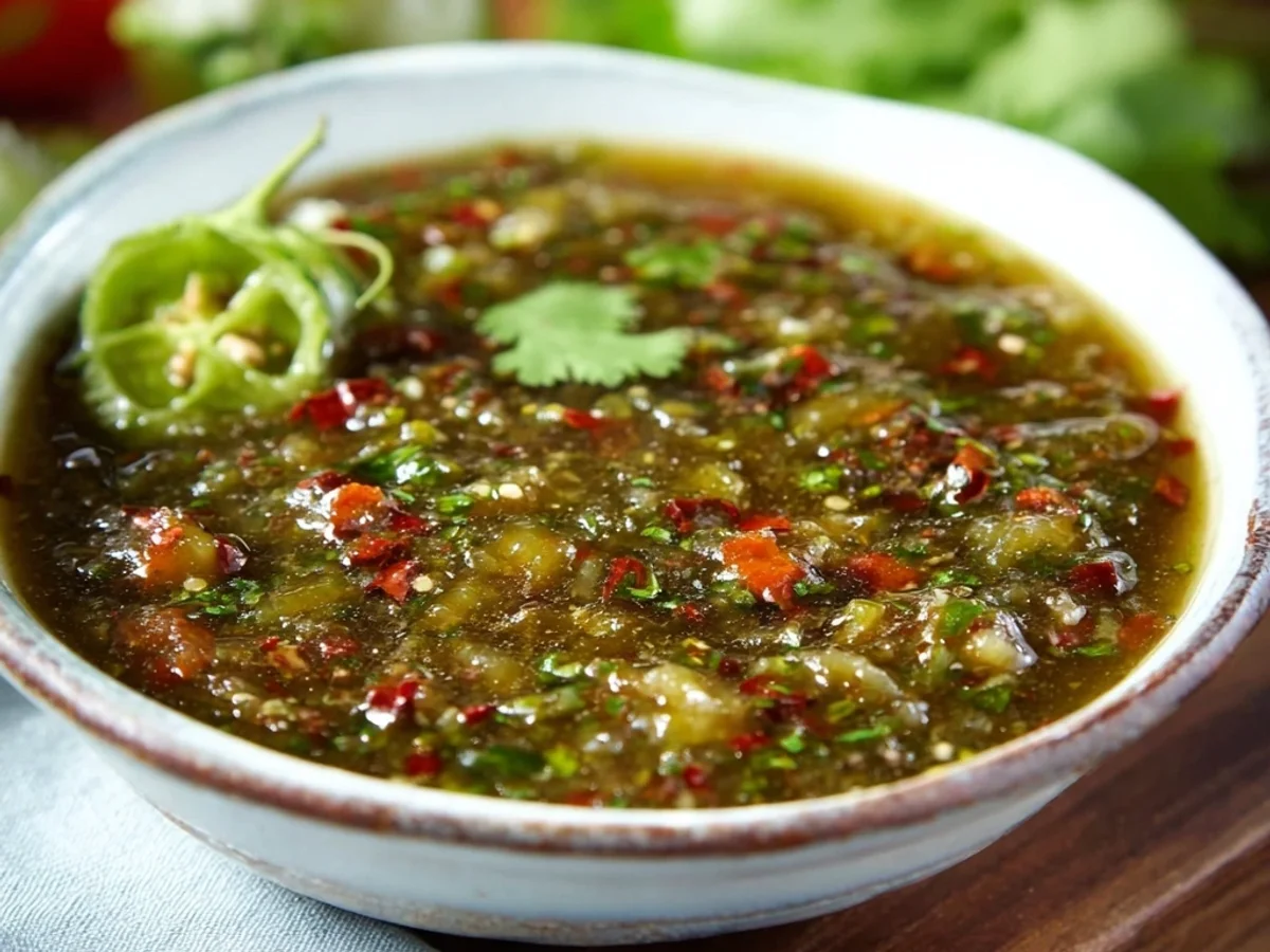 Tangy Roasted Tomatillo Salsa Verde Recipe - Image 3