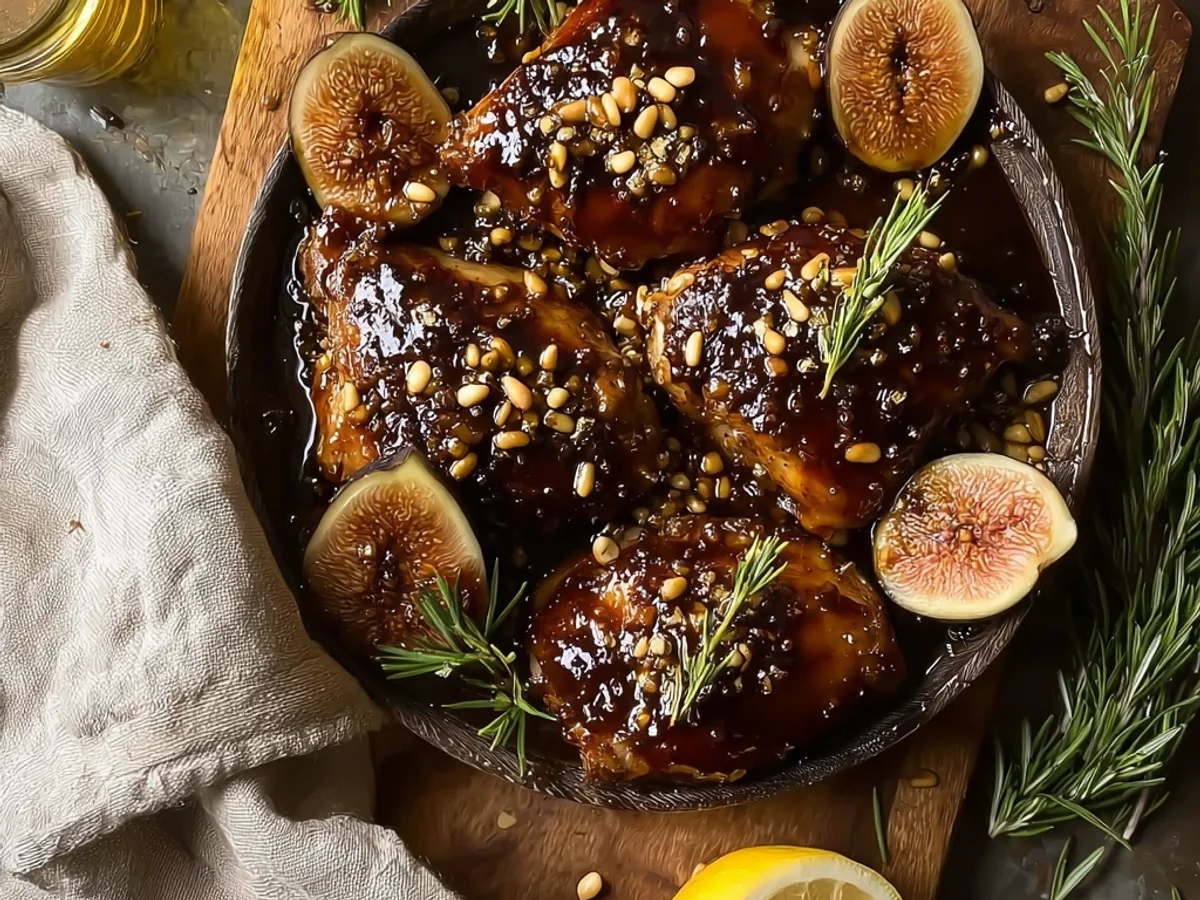 Tender Balsamic Fig Chicken: A Sweet & Savory Dinner - Image 1