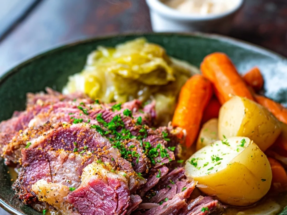 Tender Crockpot Corned Beef & Cabbage: An Easy Dinner - Image 2