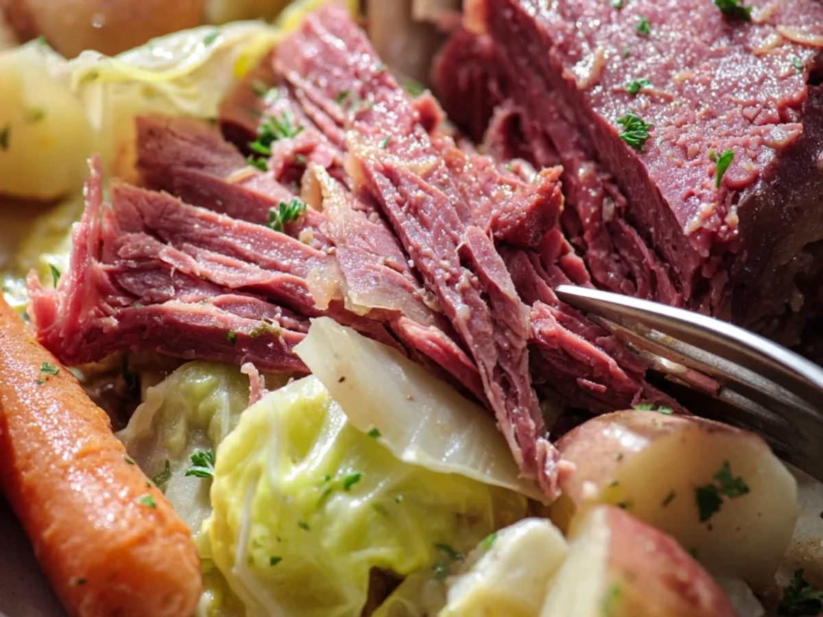 Tender Crockpot Corned Beef & Cabbage for St. Pats - Image 2