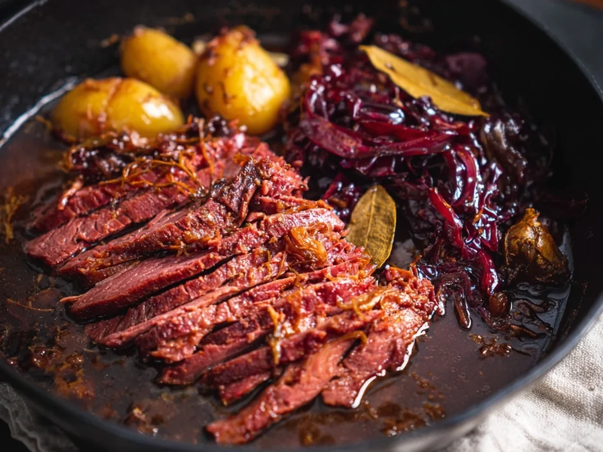 Tender Non-Alcoholic Stout Corned Beef Brisket - Image 1
