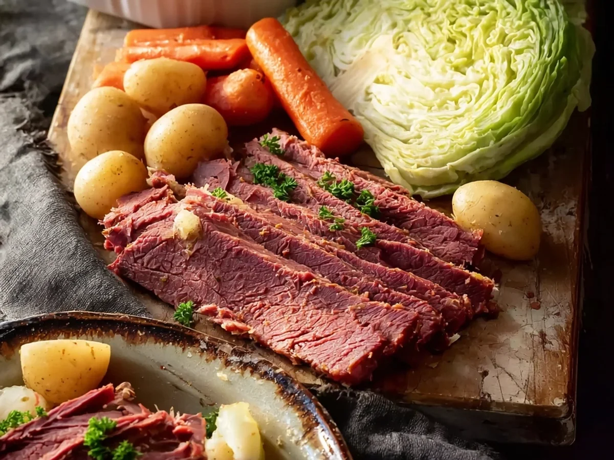 Tender Slow Cooker Corned Beef Recipe, Perfectly Flavorful - Image 1