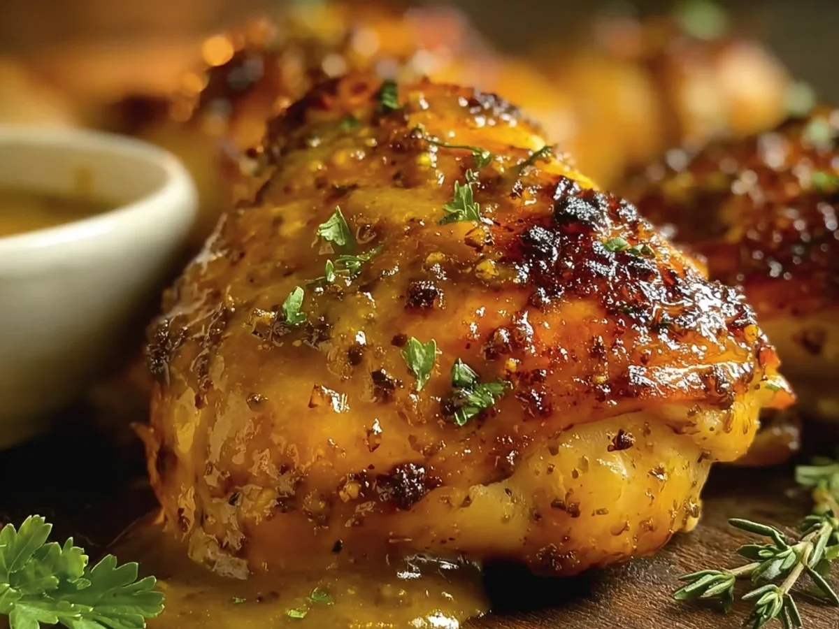 Tender, Tangy Slow Cooker Honey Mustard Chicken - Image 1