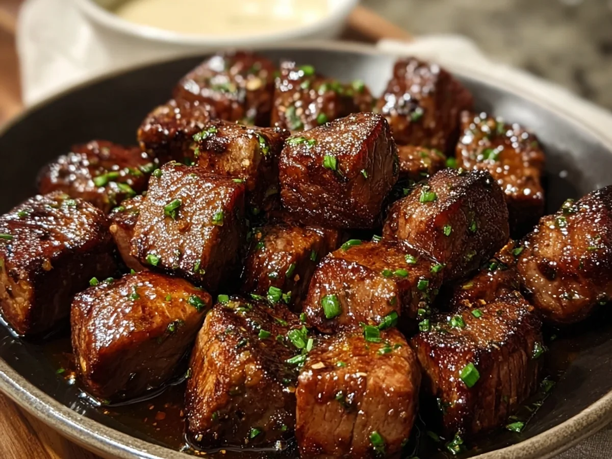Texas Roadhouse Steak Bites at Home: Juicy Garlic Butter