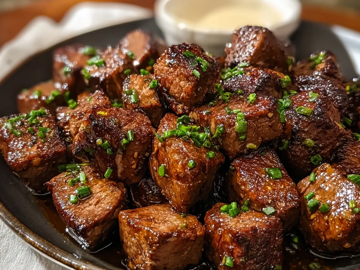 Texas Roadhouse Steak Bites at Home: Juicy Garlic Butter