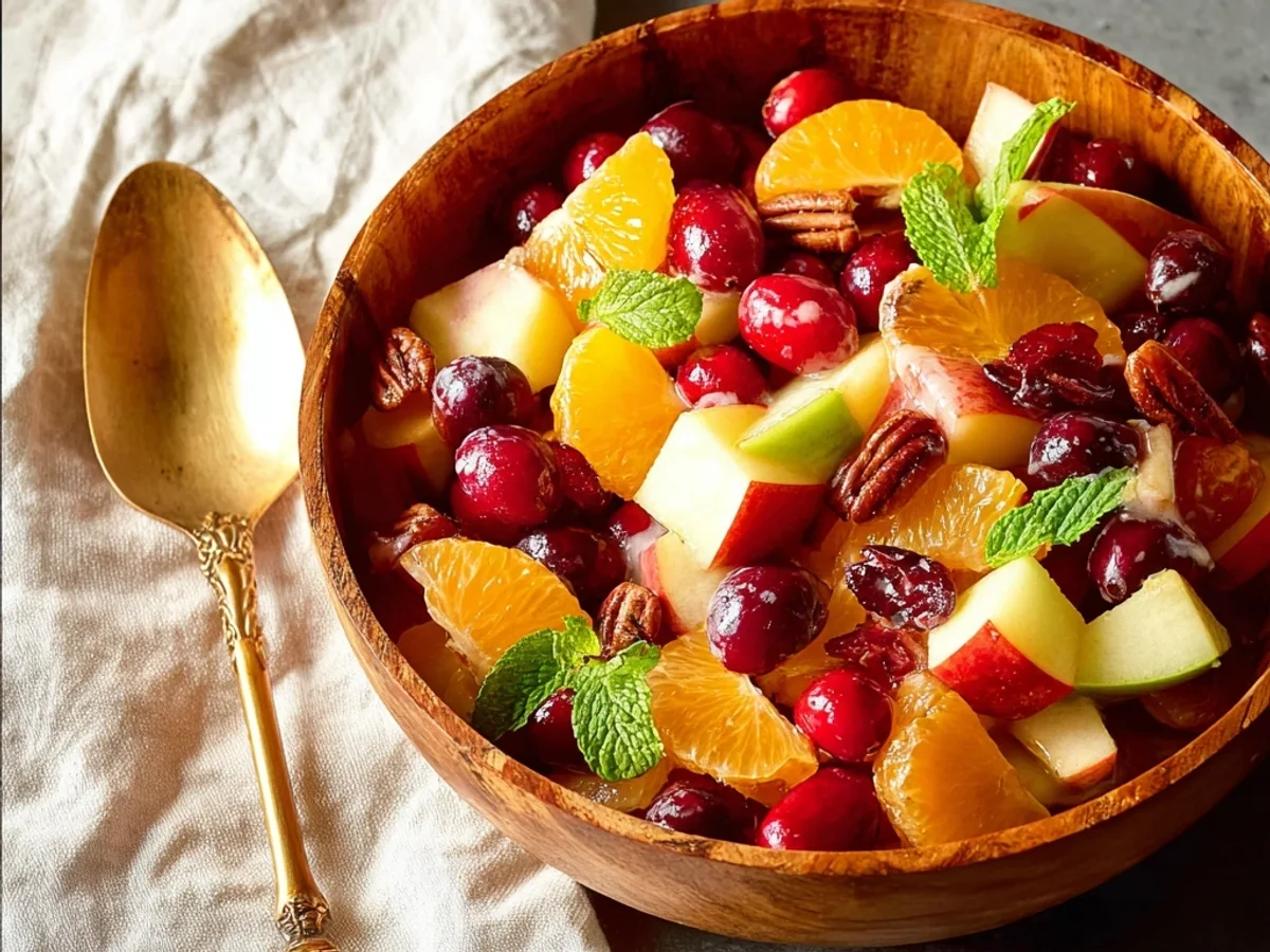 Thanksgiving Fruit Salad: Bright & Tangy Holiday Blend - Image 1