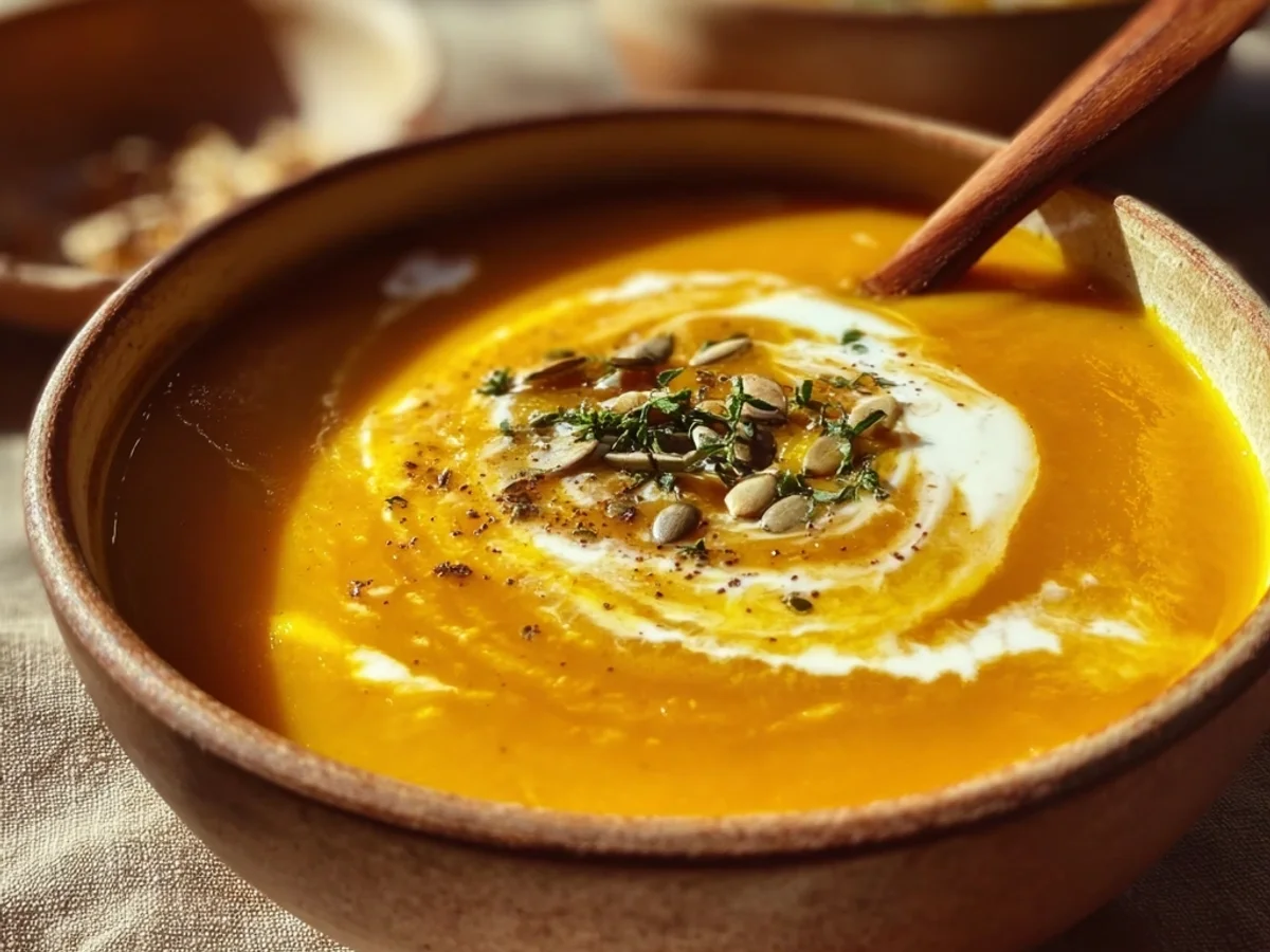 Velvety Butternut Squash Soup: Your New Favorite Comfort - Image 1