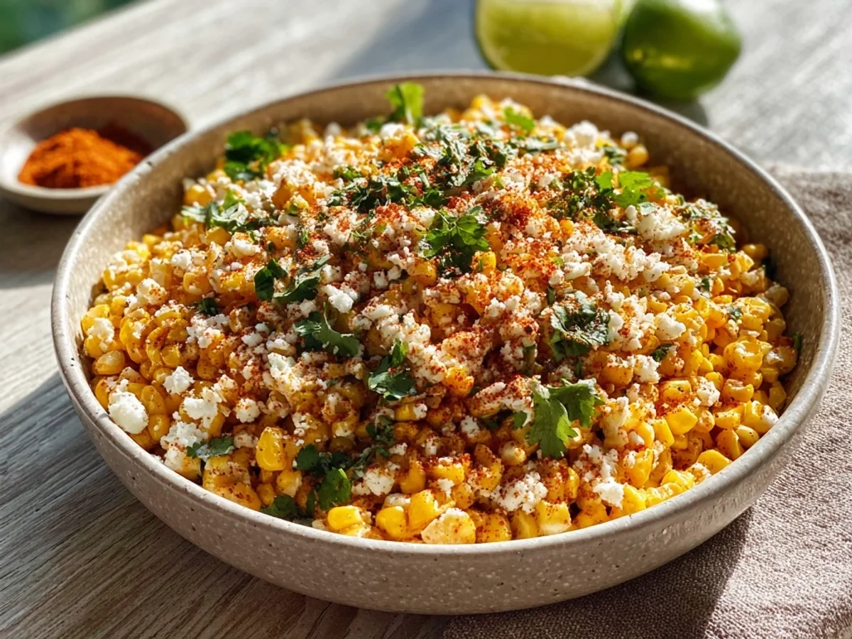 Zesty Mexican Street Corn Salad: My Summer Fiesta Bowl - Image 2