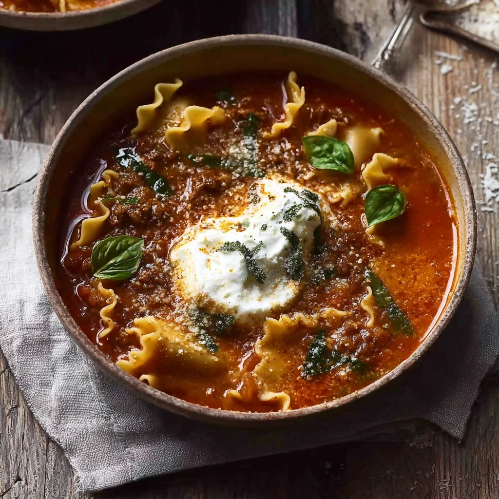 Creamy One Pot Lasagna Soup: Quick & Hearty Dinner
