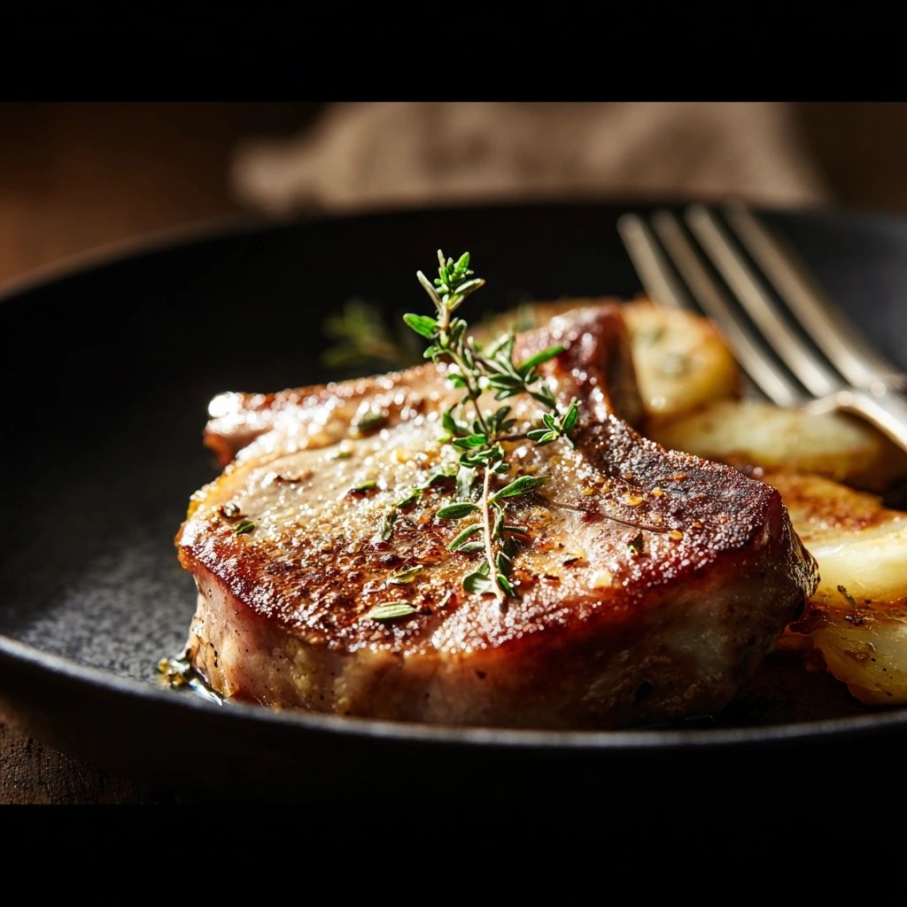 Juicy Lamb Chop Recipe: Garlic-Herb Pan Seared Chops