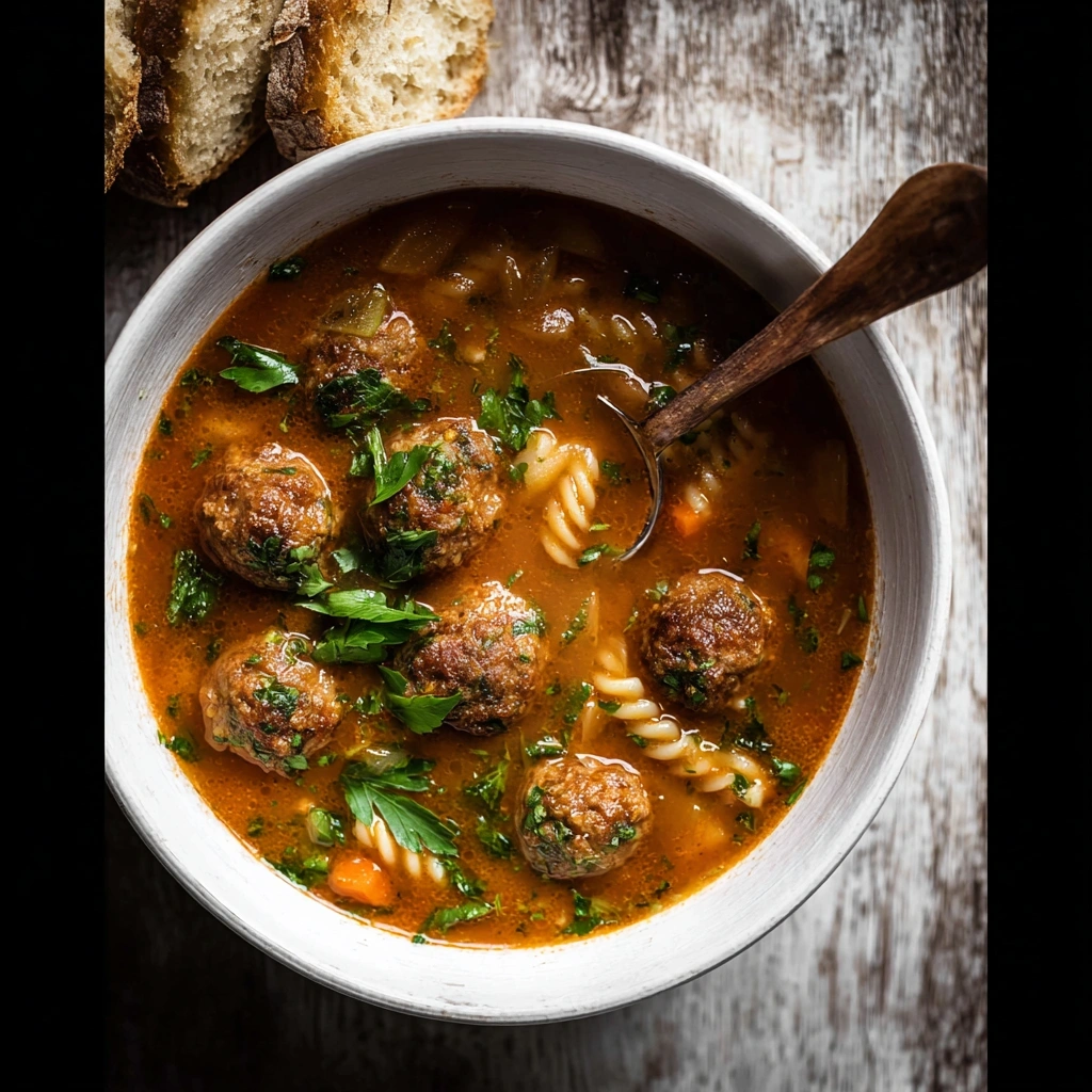 Hearty Meatball Soup: A Warming Family Favorite