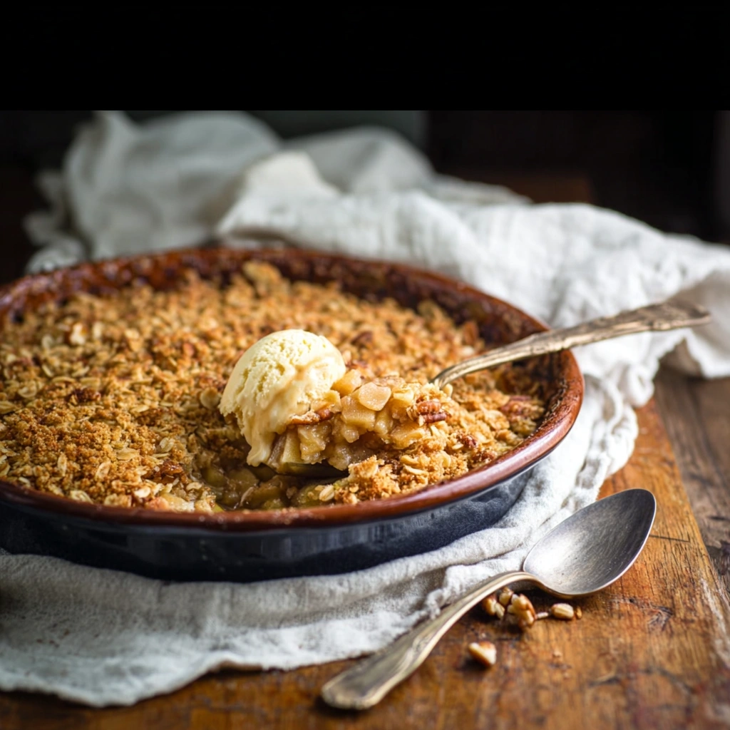 Easy Apple Crisp Recipe: Warm Spiced Crumbly Topping