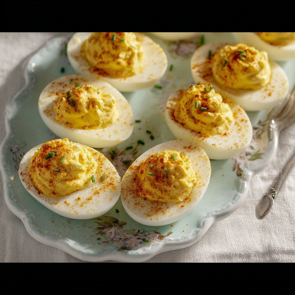 Classic Deviled Eggs Recipe: Creamy, Tangy Appetizer