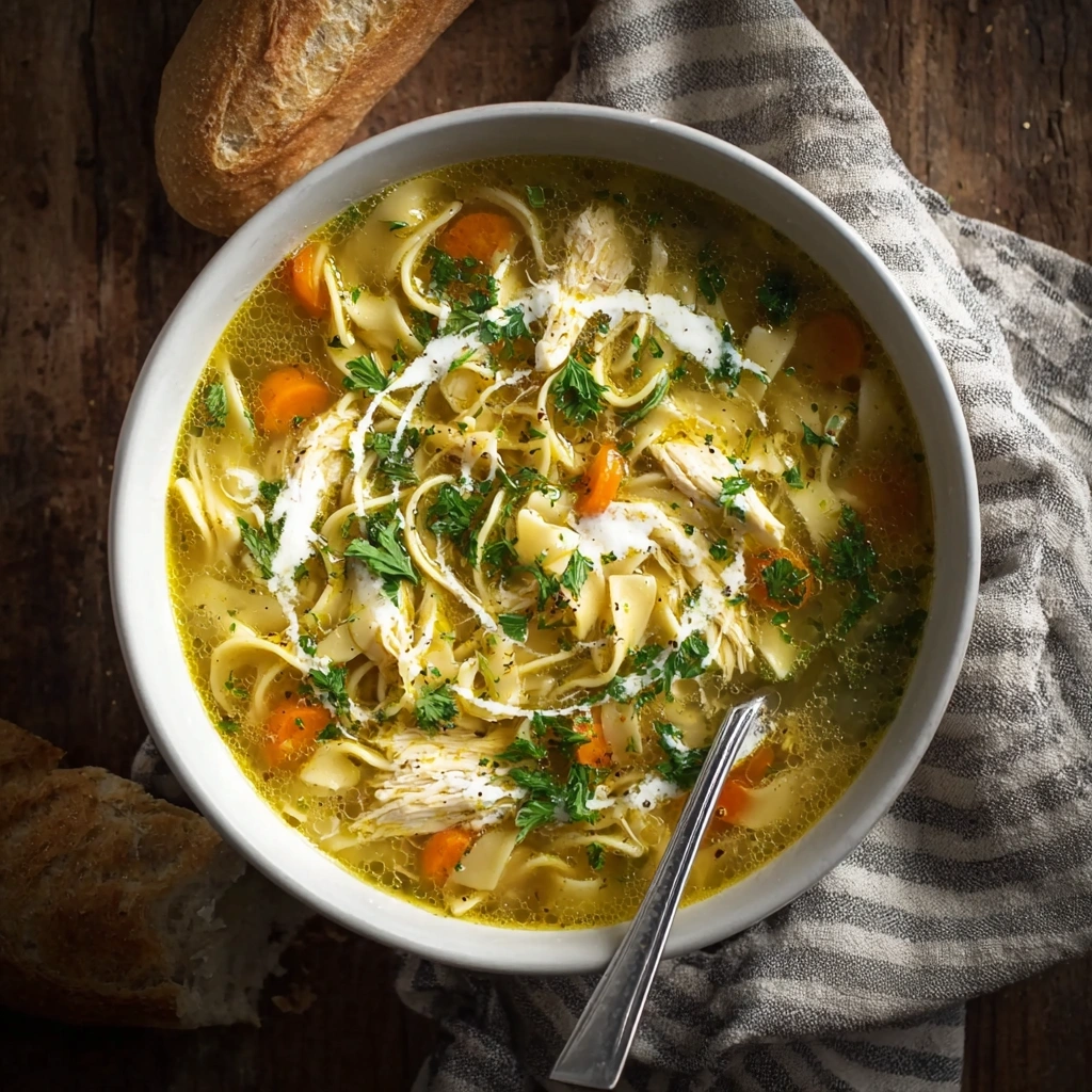 Homestyle Slow Cooker Chicken Noodle Soup: Simple Comfort