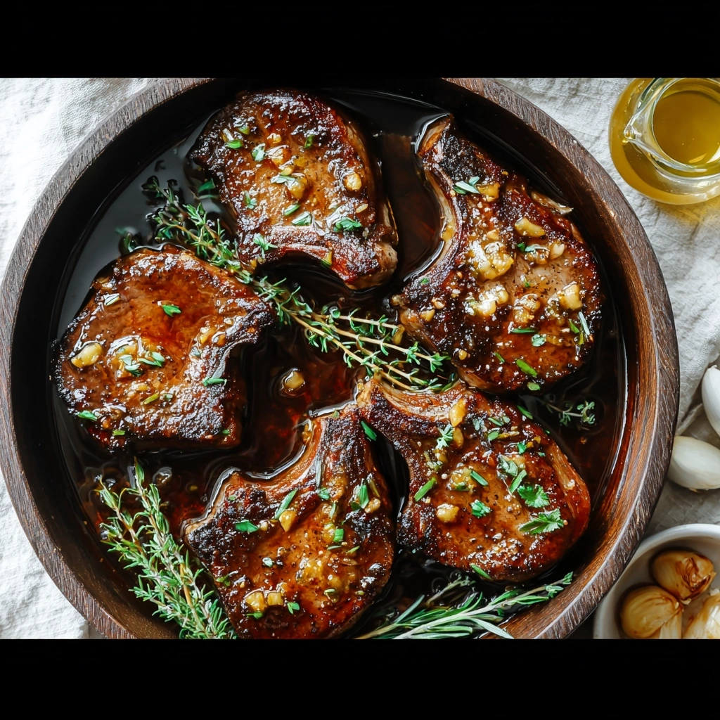 Slow Cooker Honey Garlic Lamb Chops: Tender, Sticky Goodness
