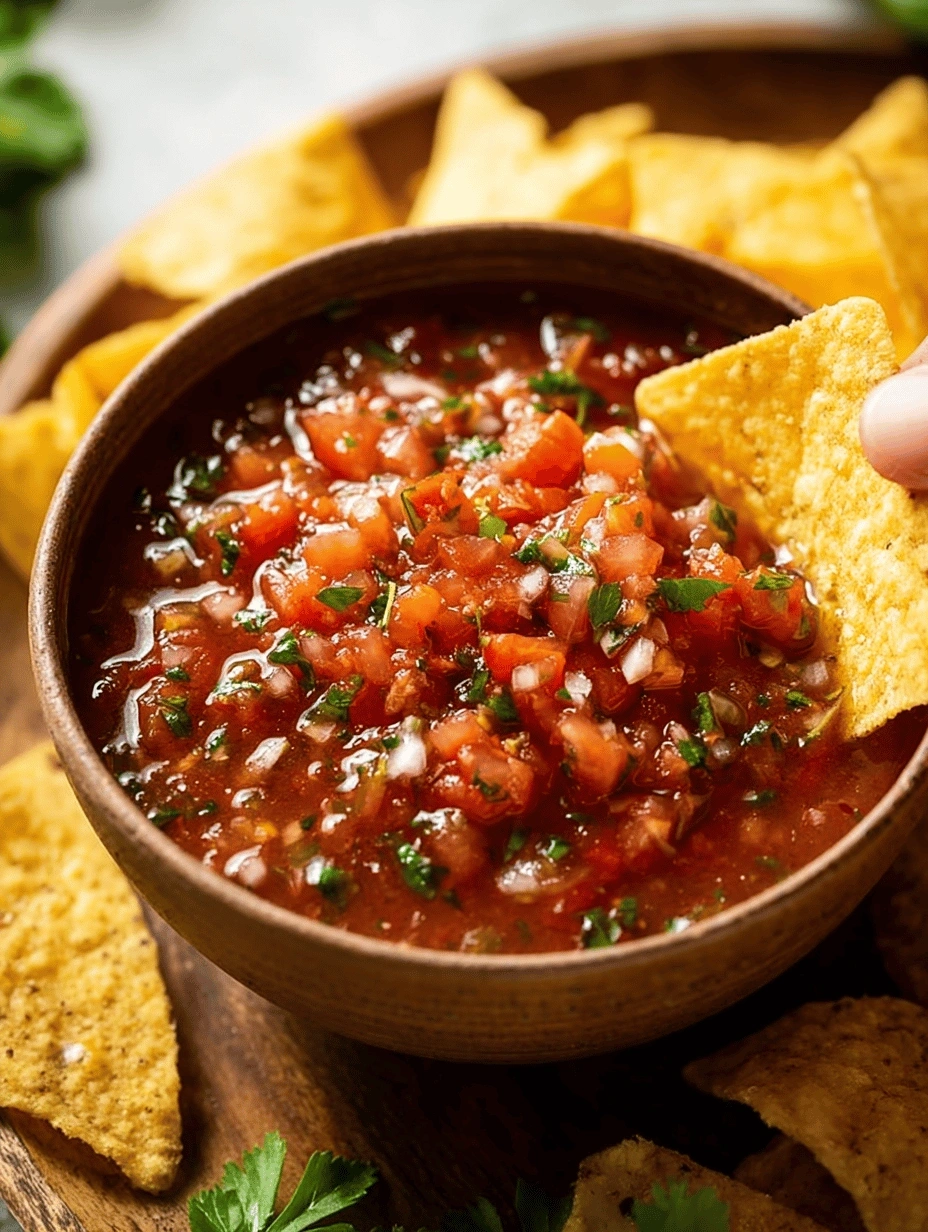 Fresh Garden Homemade Salsa Recipe: Tangy & Zesty