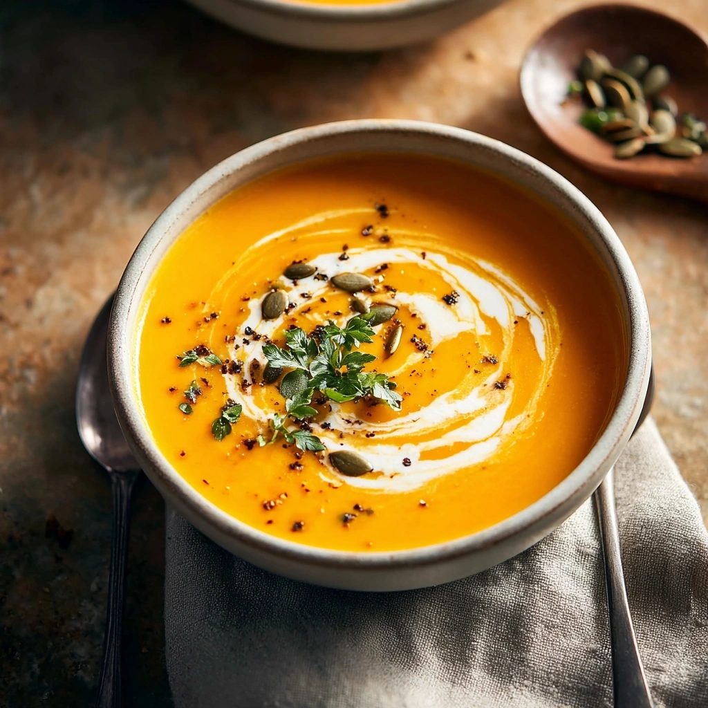 Creamy Butternut Squash Sweet Potato Soup: A Comforting Bowl
