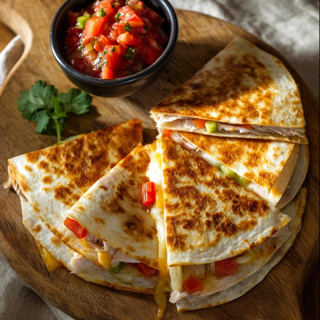 Crispy Rotisserie Chicken Quesadilla: A Weeknight Win