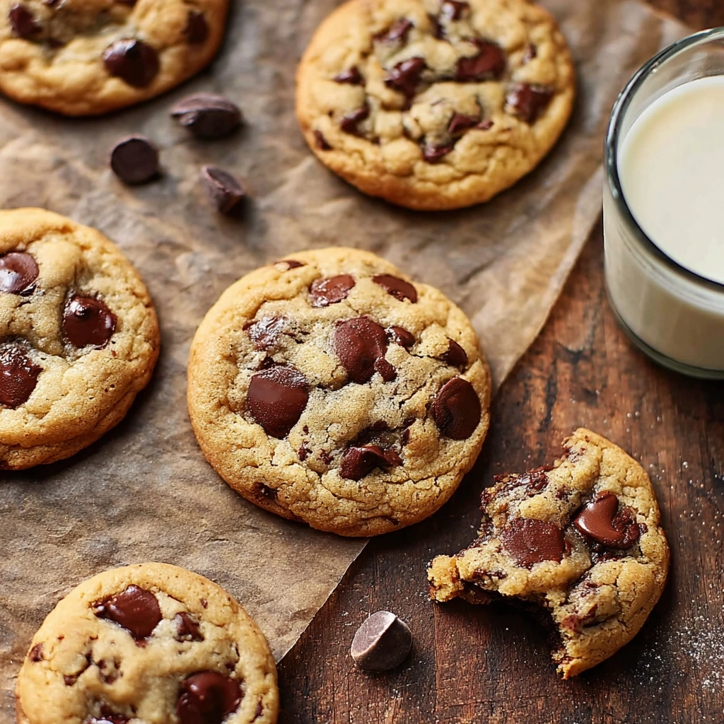 Gooey Easy Chocolate Chip Cookies: A Simple Home Bake