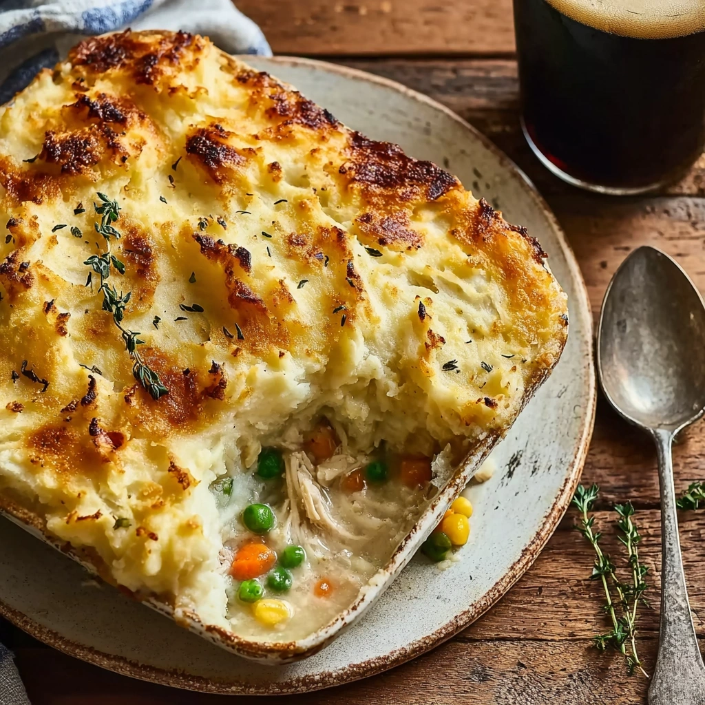 Hearty Rotisserie Chicken Shepherd's Pie for Busy Weeknights