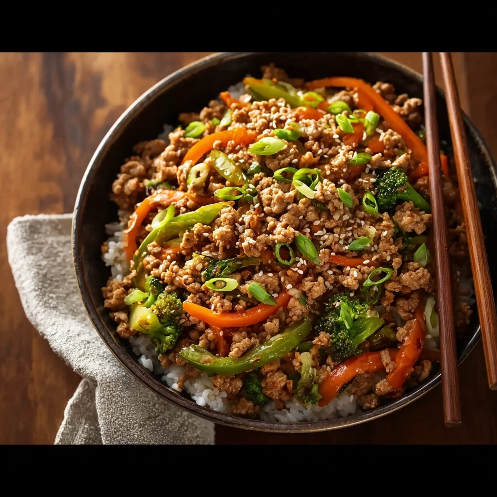 Quick Ground Turkey Teriyaki Stir-Fry for Weeknights
