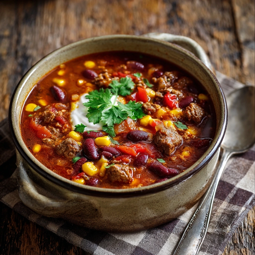 Hearty Crockpot Cowboy Soup: Easy Weeknight Comfort