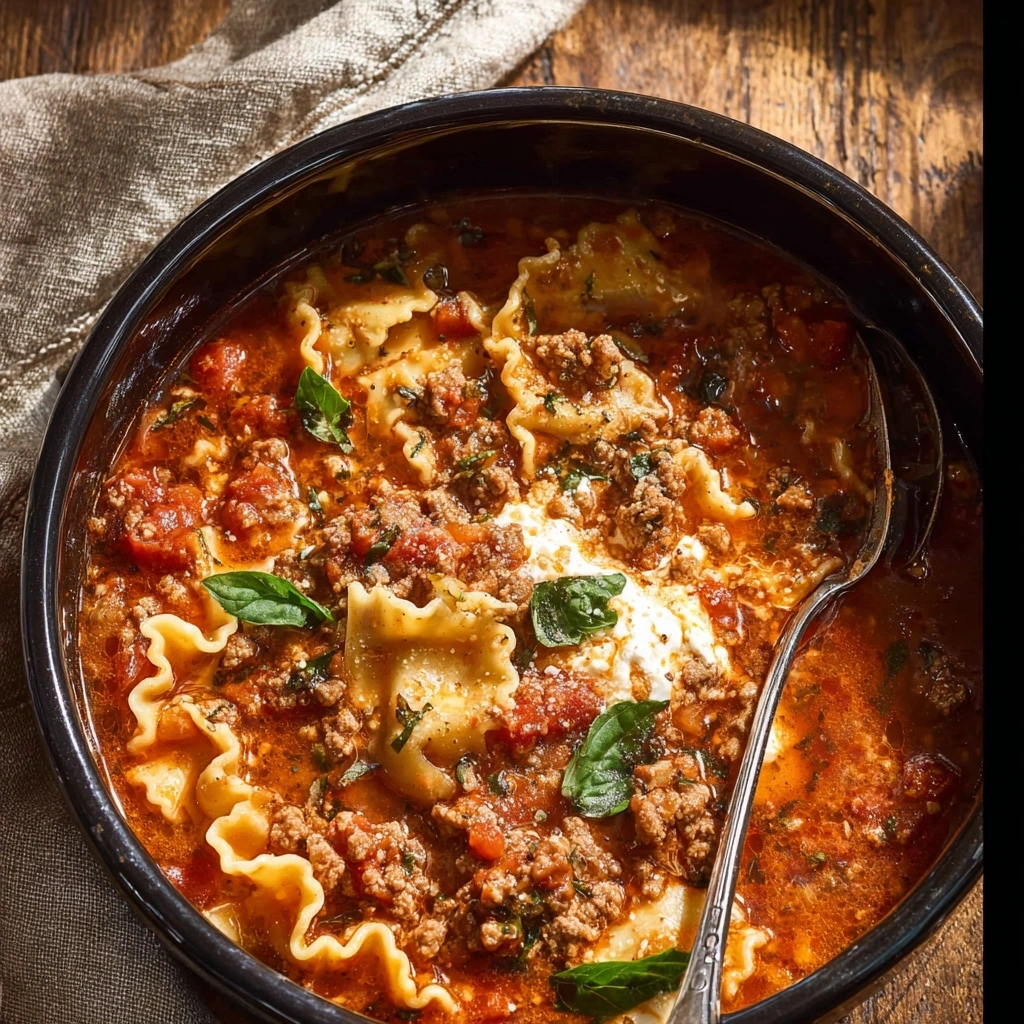 Hearty Crockpot Lasagna Soup: Simple Weeknight Meal
