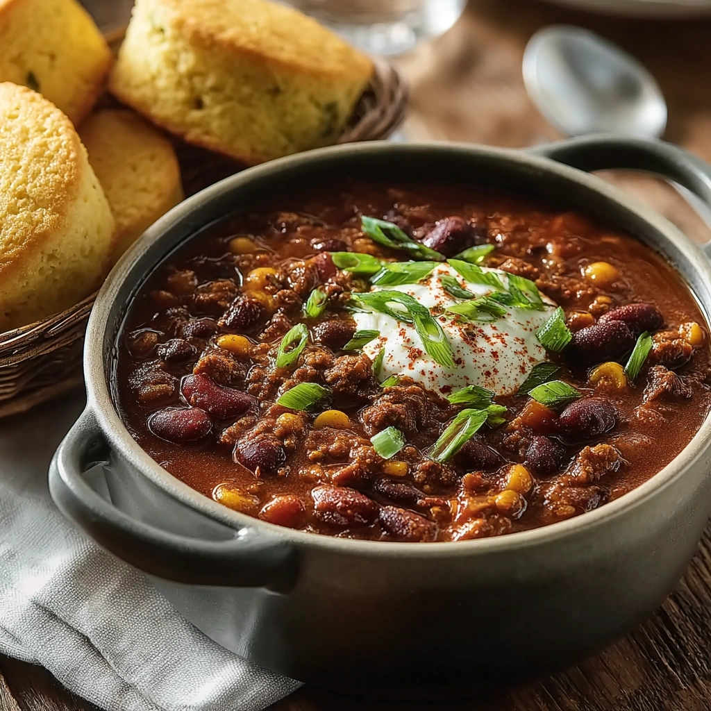 Hearty Cowboy Chili with Beans: A Weeknight Comfort