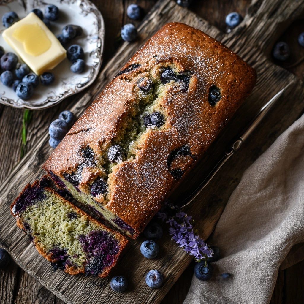 Quick Blueberry Zucchini Bread Recipe: Garden Sweetness