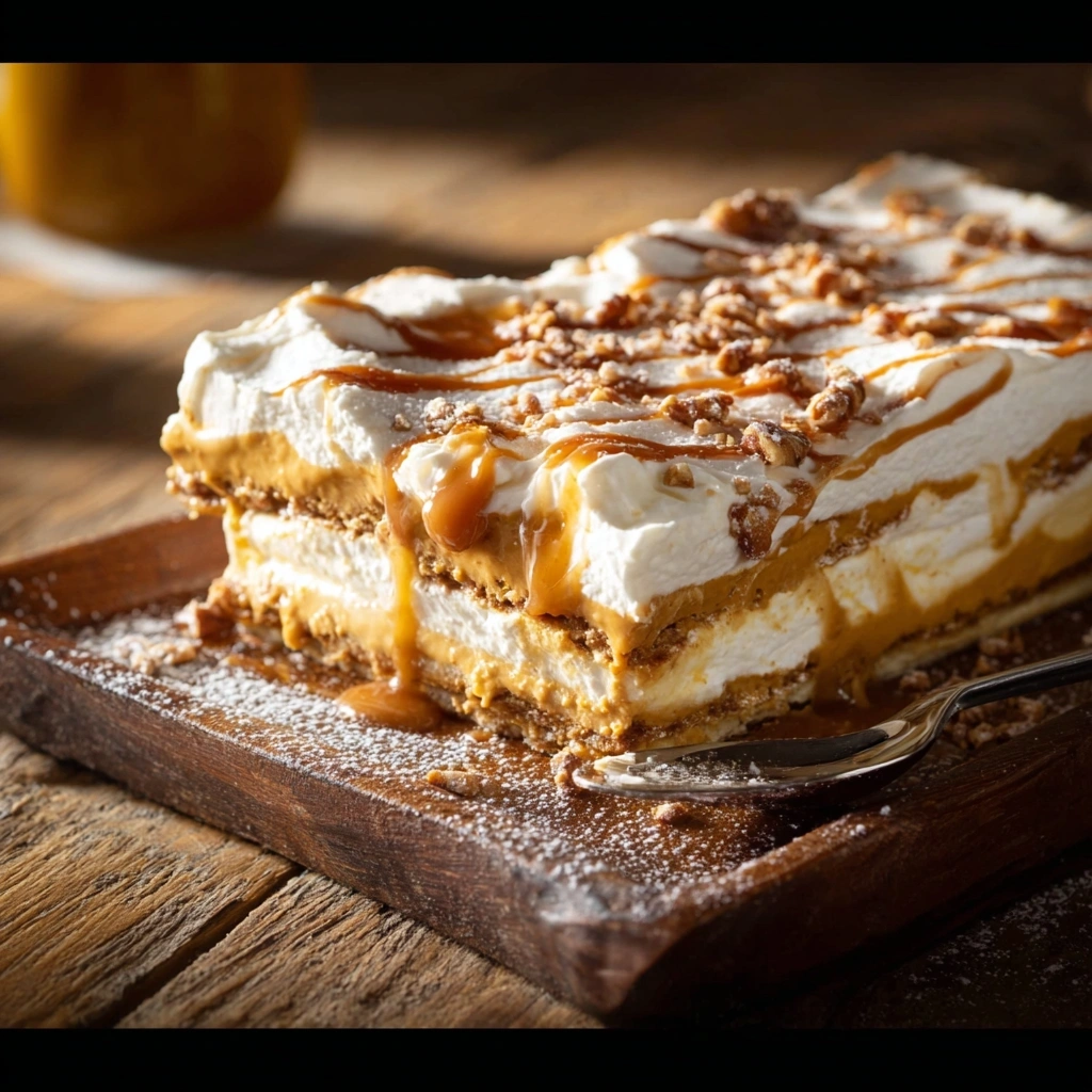 Pumpkin Cheesecake Lasagna: Rich & Creamy Layers