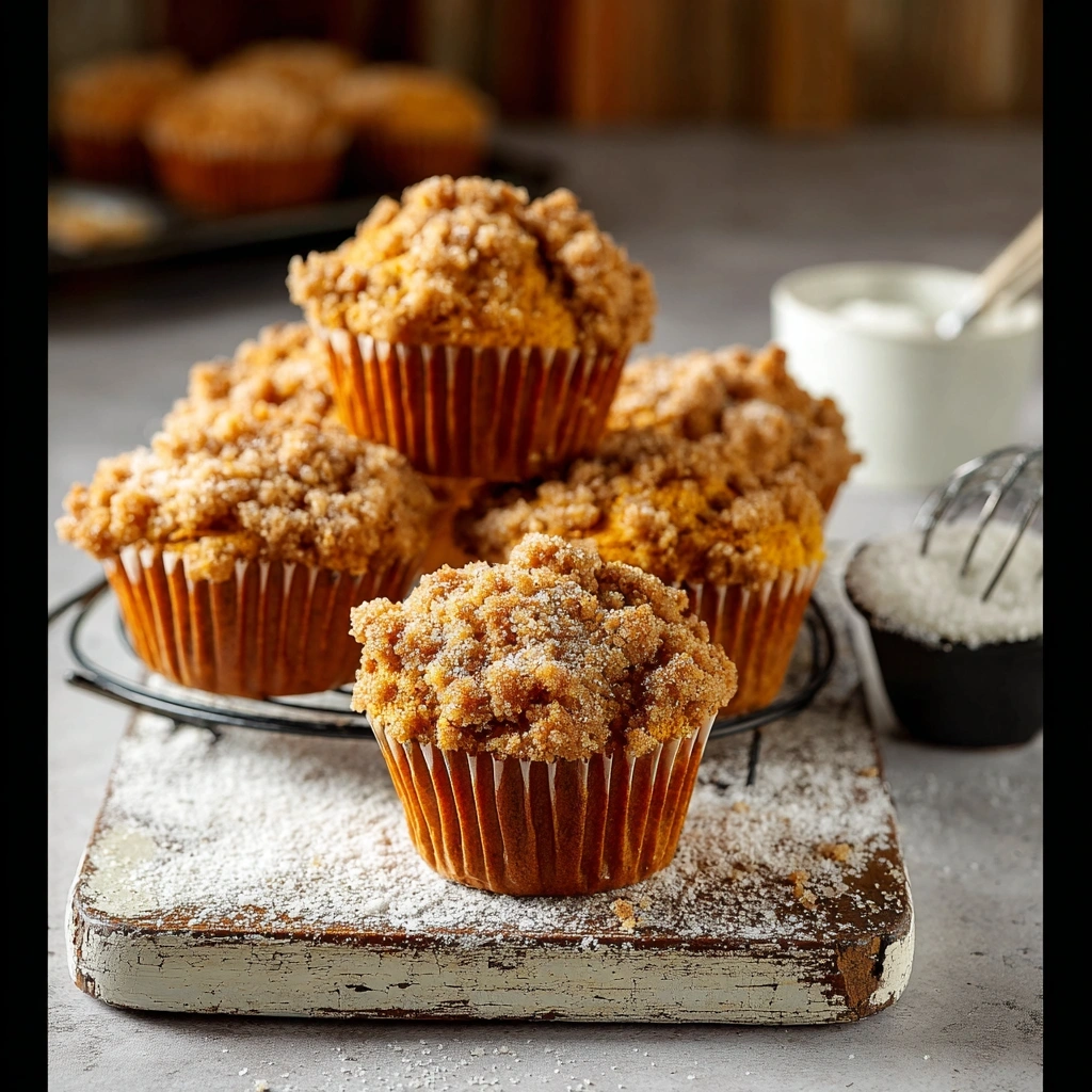 Rustic Pumpkin Streusel Muffins: Fall's Best Bake