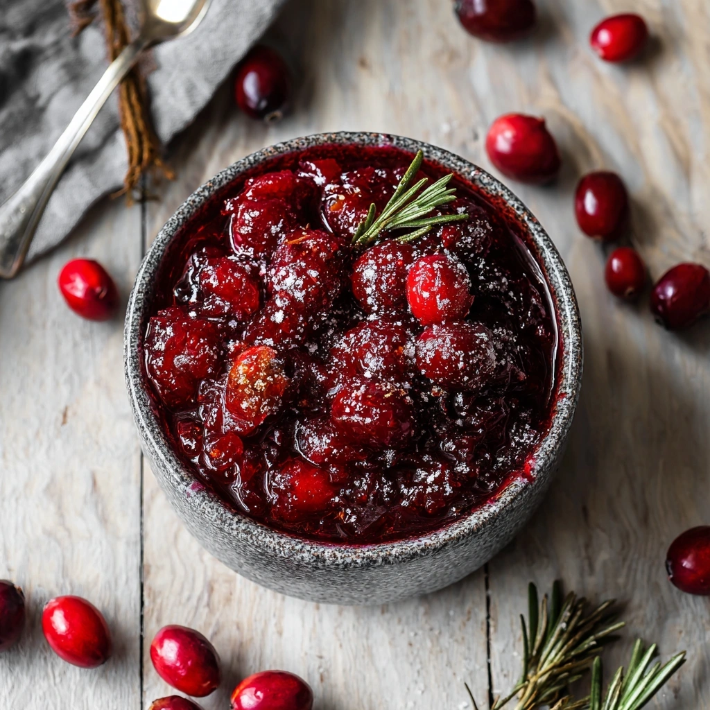 Easy Homemade Cranberry Compote: A Tangy, Bright Treat