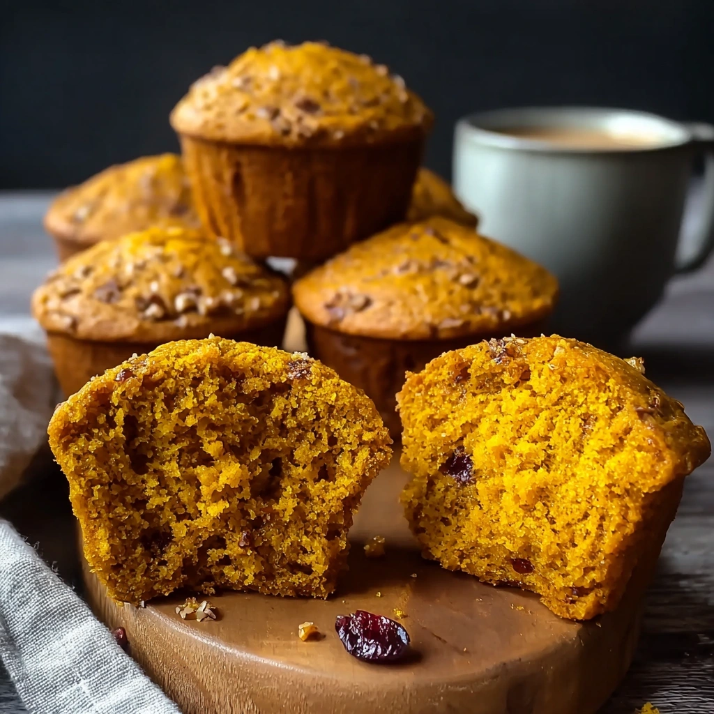 Fluffy Pumpkin Muffins: Simple Spiced Fall Goodness