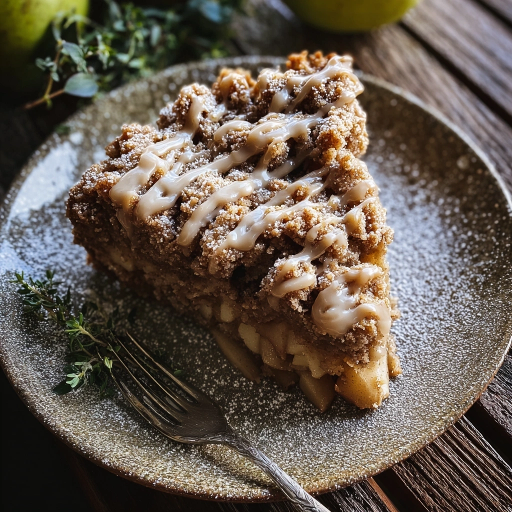 Apple Crumb Cake: Spiced Apples, Buttery Crumb